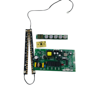 pcba-2-0 3D holographic fireplace PCBA kit with LCD single screen PCB design