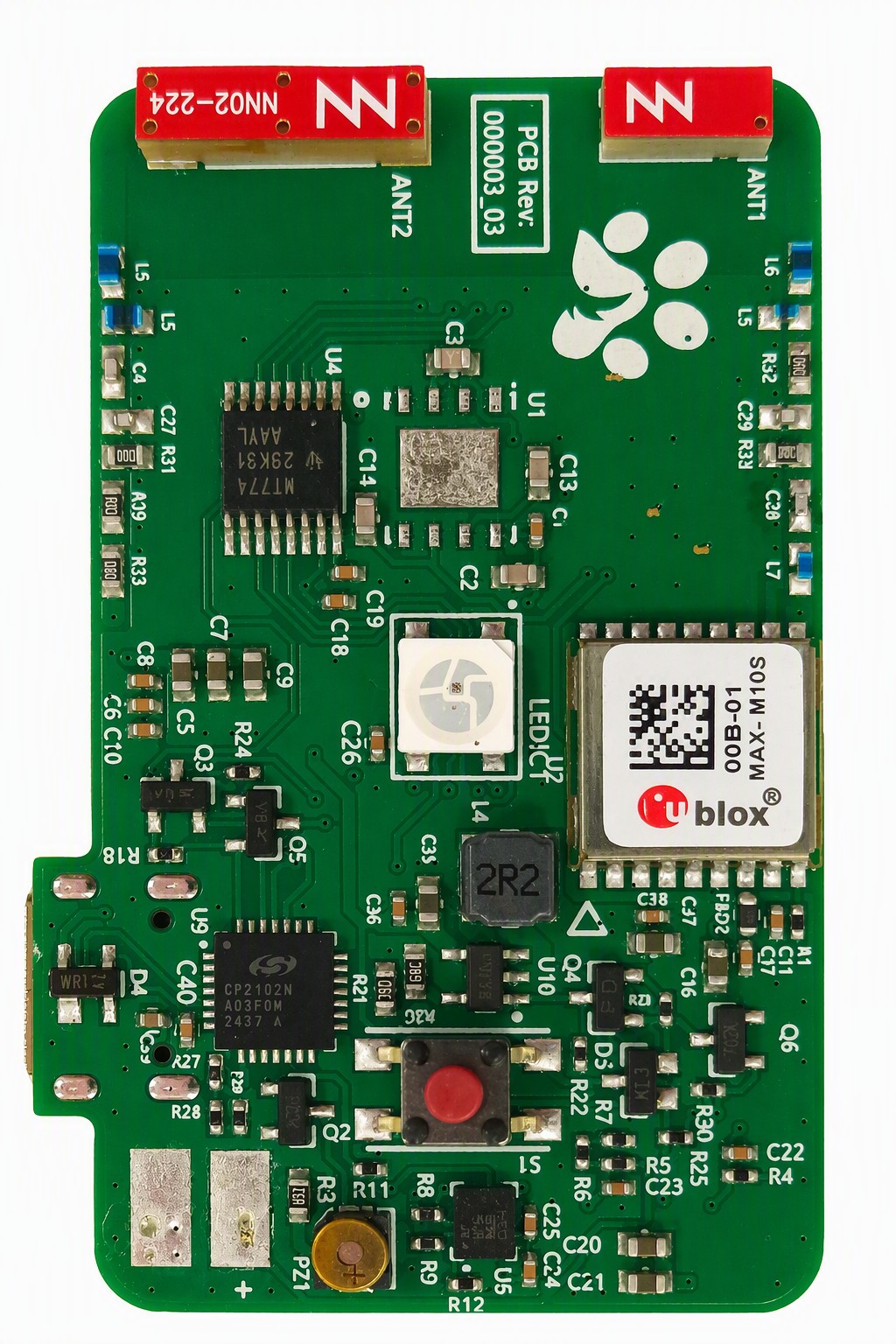 GNSS pet tracker PCBA control board