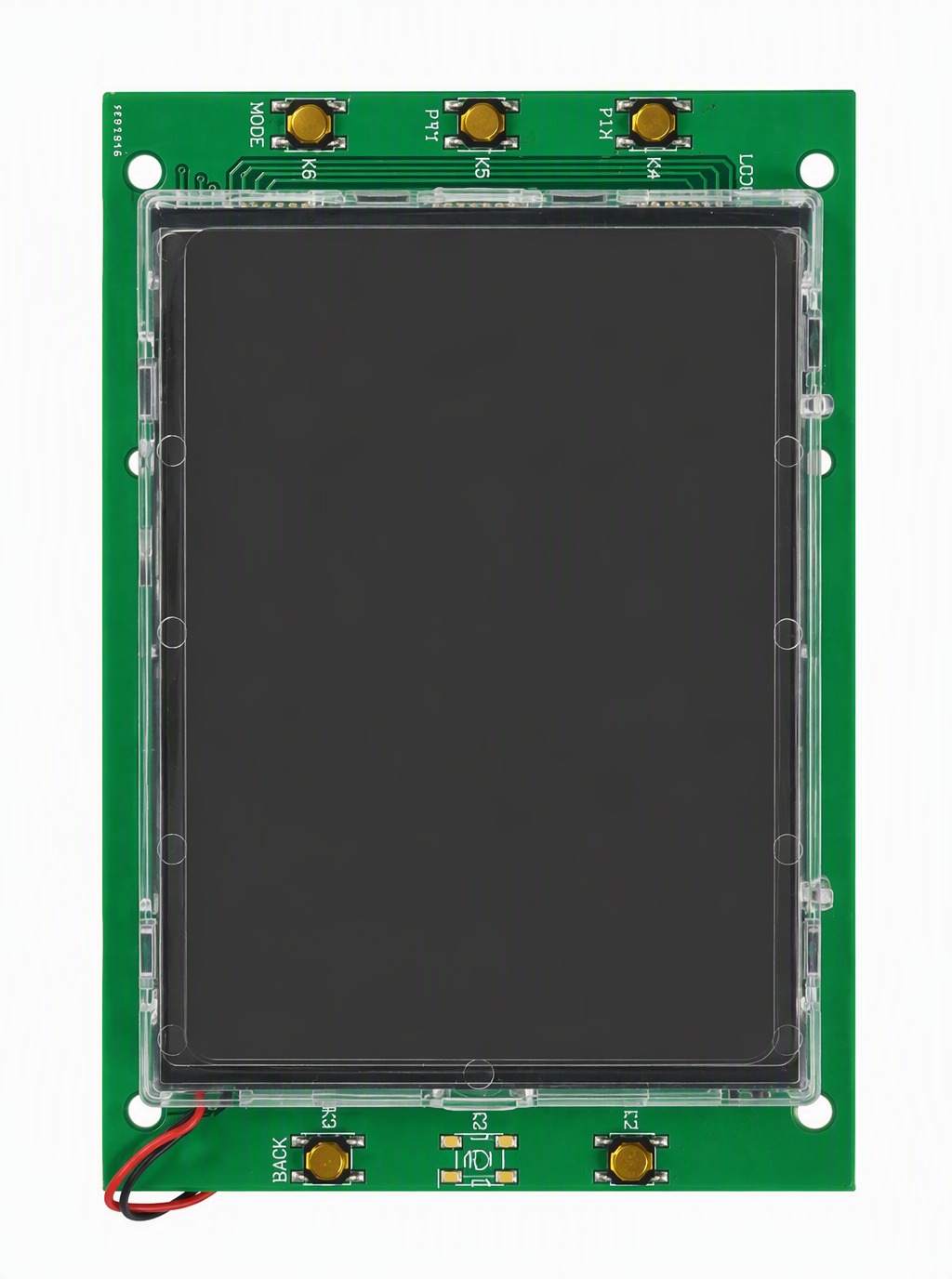 Central temperature controller horizontal screen PCBA board