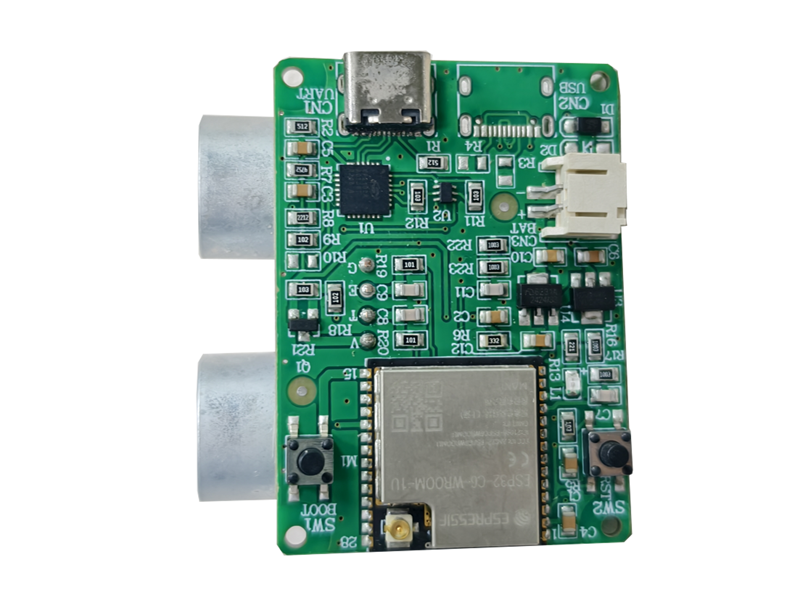 Ultrasonic waste management PCBA board