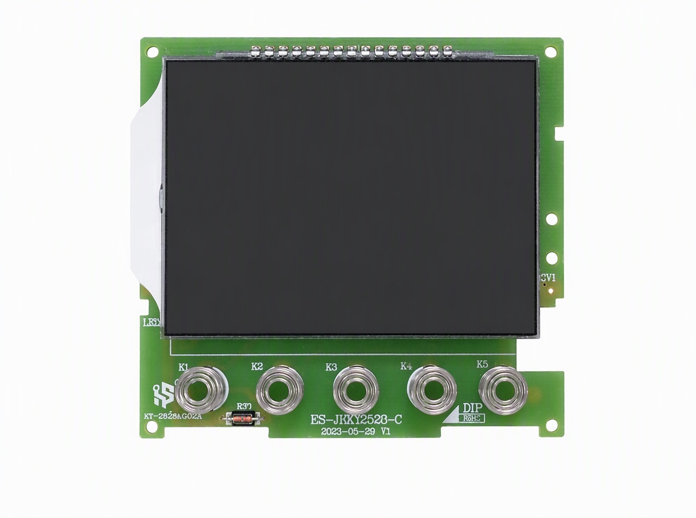Central temperature controller touch PCBA board