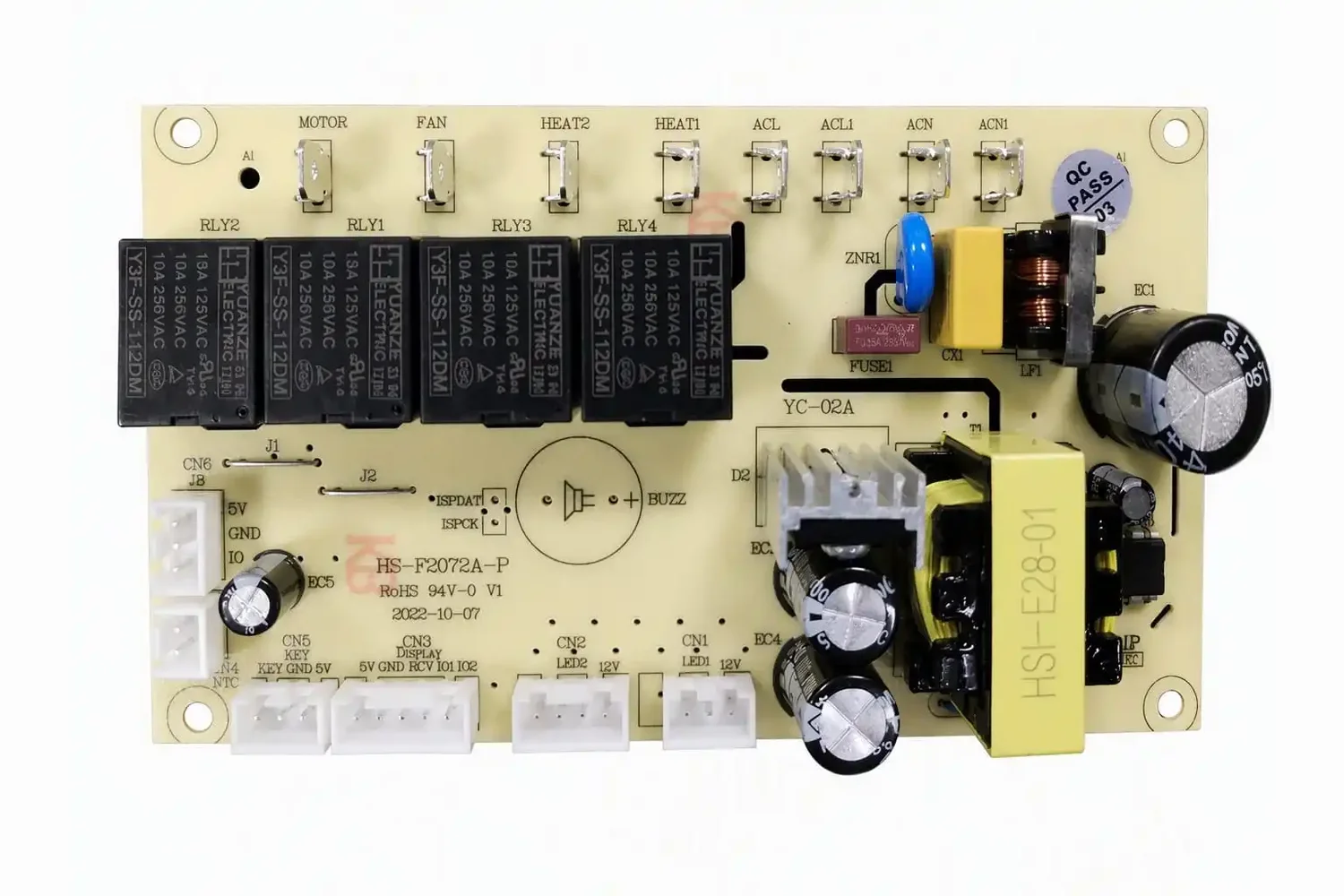 Electric fireplace control PCBA board for heating products