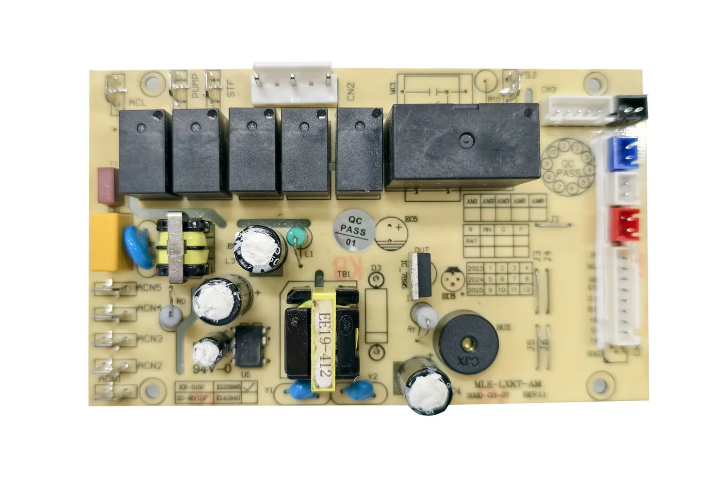 North American portable AC control board