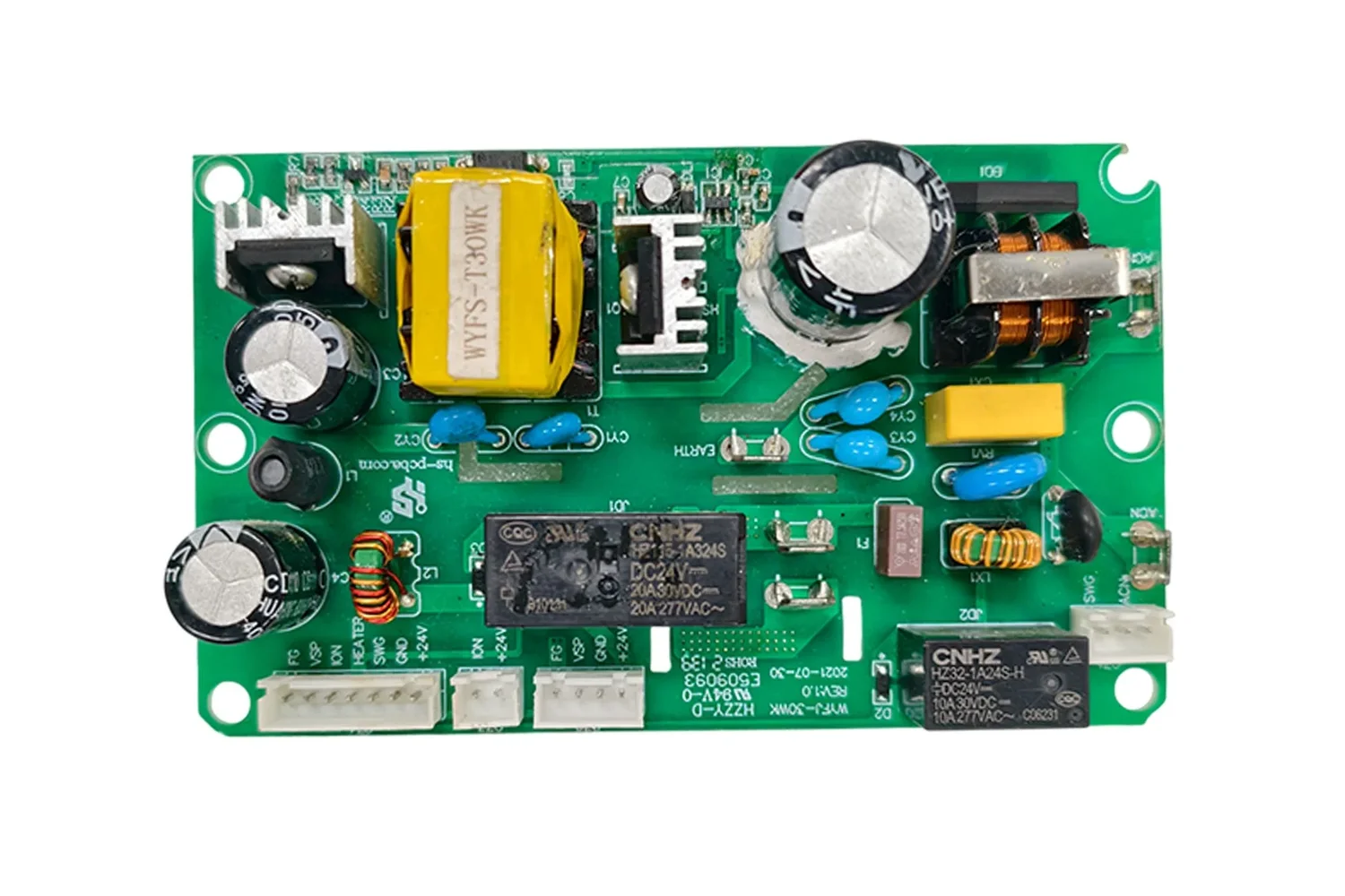 Bladeless tower fan control board