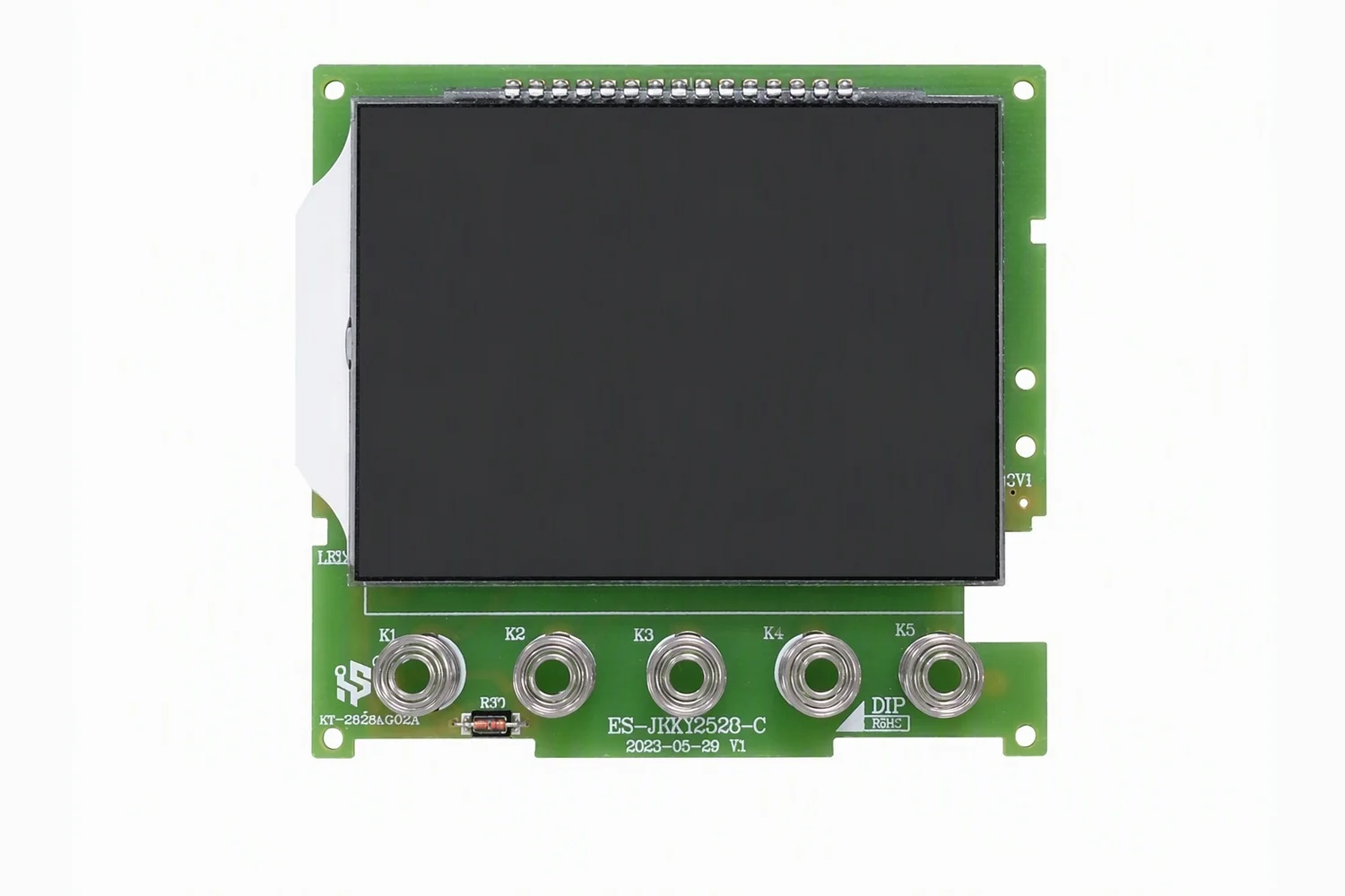 Central temperature controller touch PCBA board
