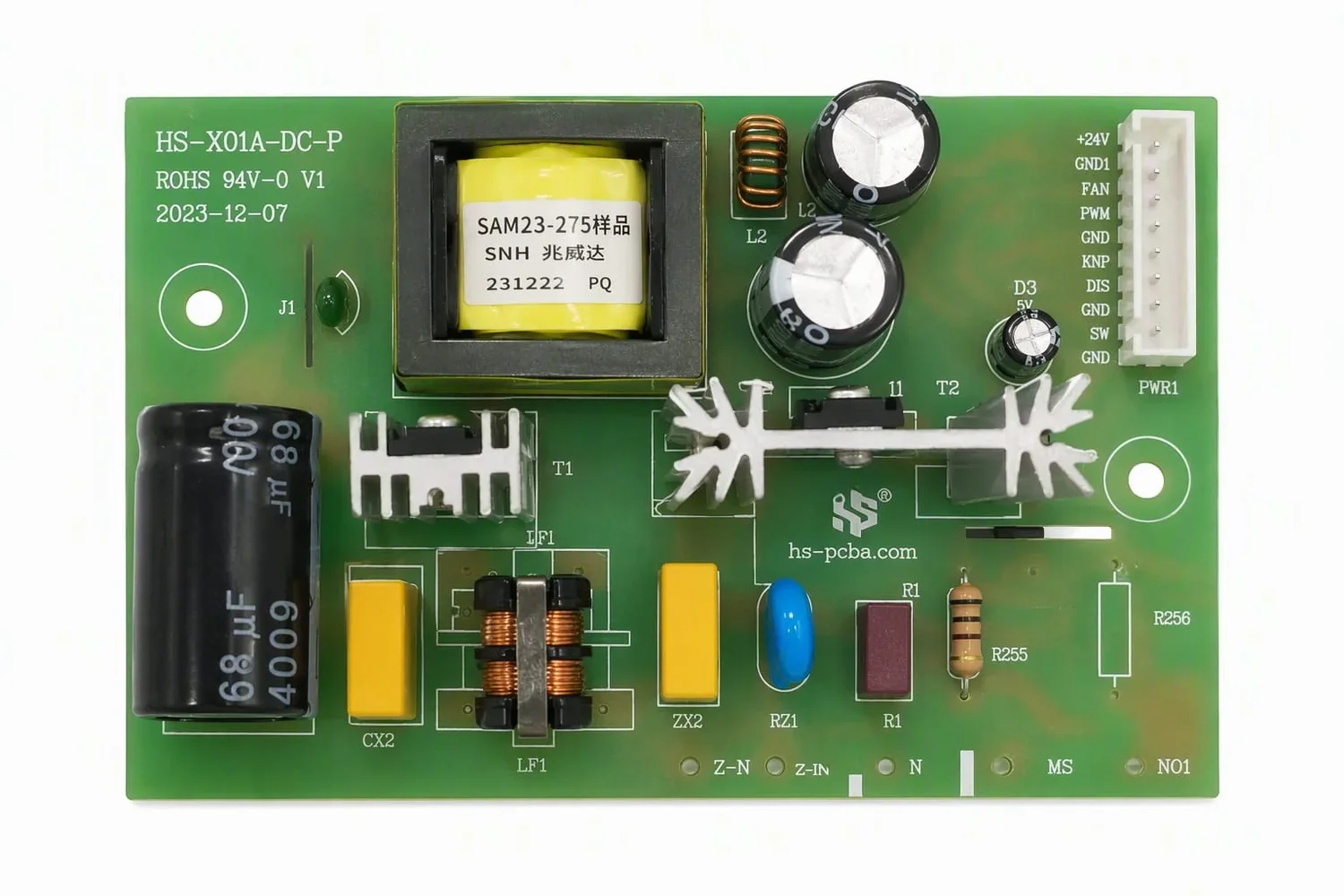 Evaporative air cooler control board