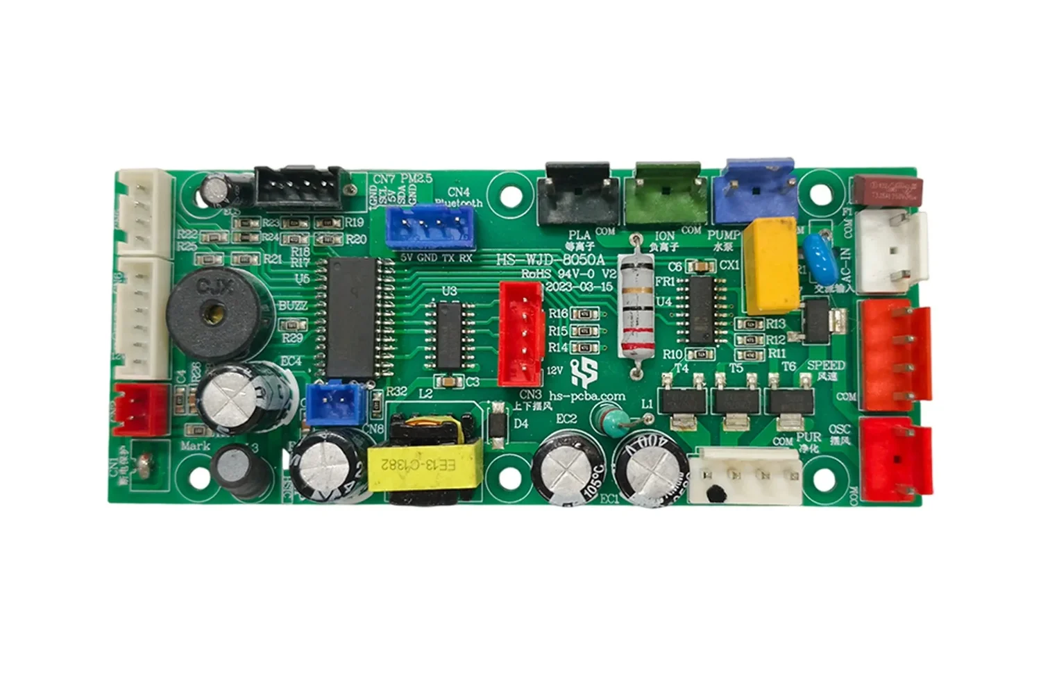 Bluetooth app air purifier control board