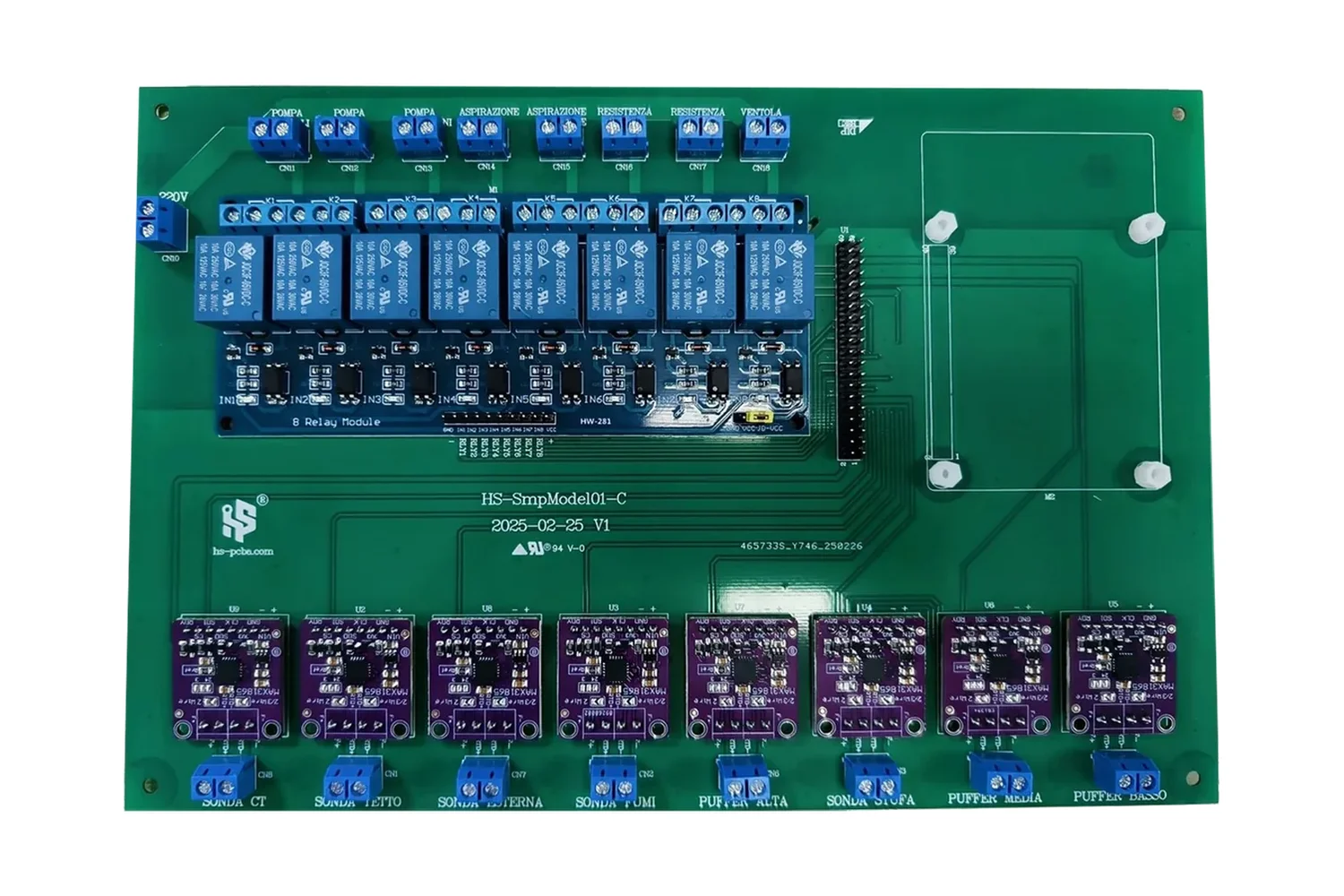 Raspberry Pi expansion control board