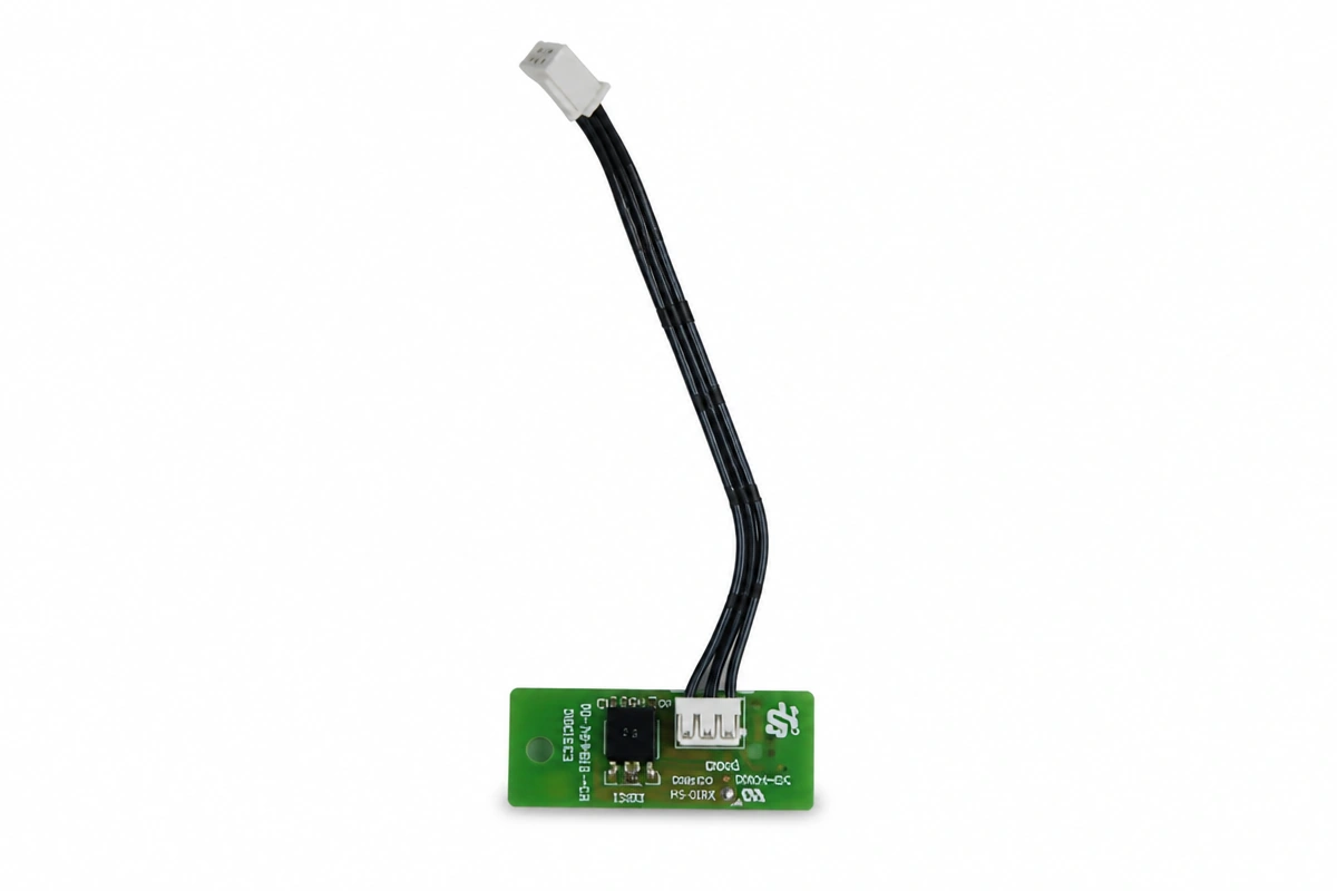 Electric fireplace infrared remote sensor receiver daughterboard PCBA with connection harness