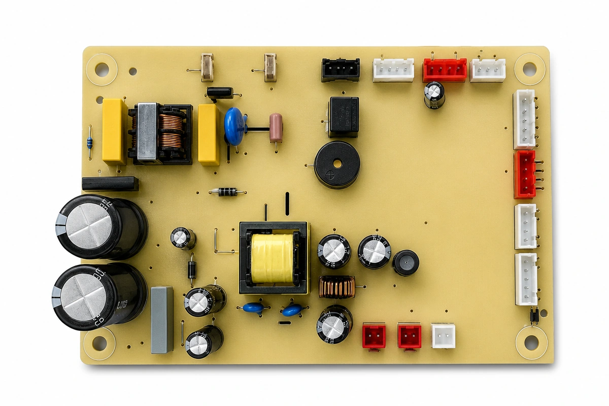 Smart air purifier PM2.5 and environmental air quality VA digital LED display panel controller board PCBA